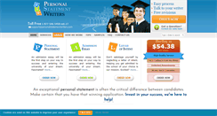 Desktop Screenshot of personalstatementwriters.com