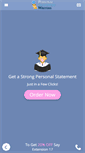 Mobile Screenshot of personalstatementwriters.com